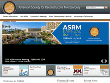Tablet Screenshot of microsurg.org